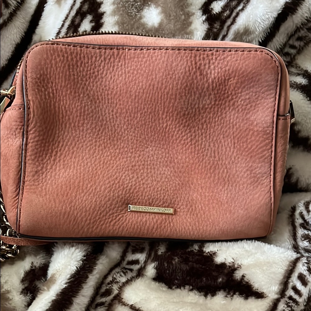 Rebecca Minkoff Pink Leather Crossbody Bag